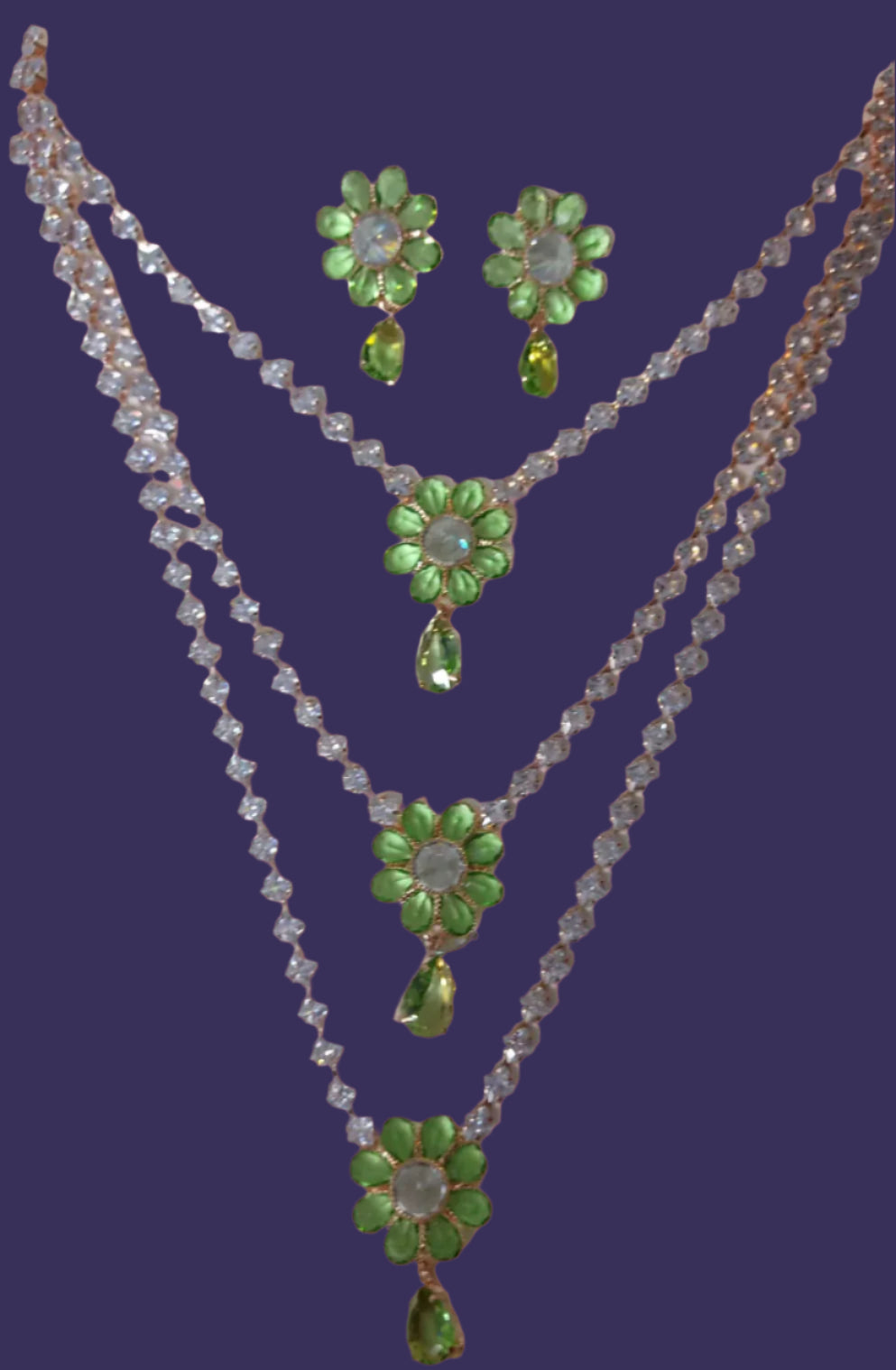 Three-Liner Nita Ambani Inspired Necklace